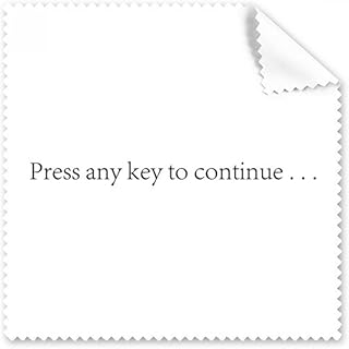 Programmer Interface Press to Continue Cleaning Cloth Phone Screen Glasses Cleaner 5pcs