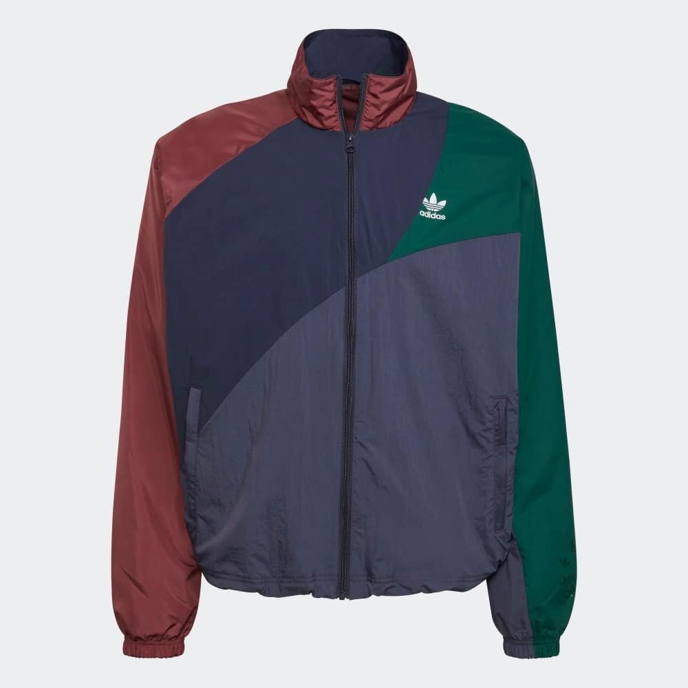 adidas navy track top