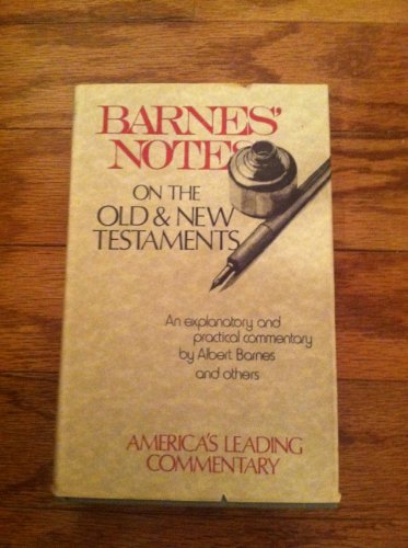 Barnes Notes Proverbs to Ezekial 0801005256 Book Cover
