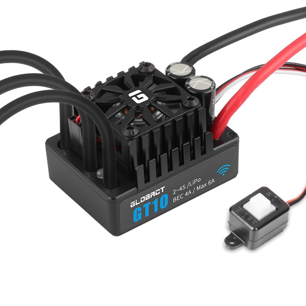 Amazon.com: GLOBACT GT10 120A Sensorless Brushless ESC 2-4S Lipo