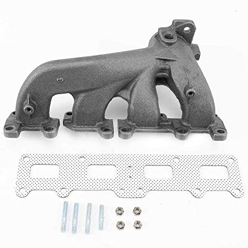 Image of A-Premium L4 2.4L Exhaust Manifold Kit W /Gasket, Studs, Nuts Compatible with Jeep KJ Series Liberty 2002-2005, TJ Series TJ 2003 2005-2006, TJ Series Wrangler 2003-2006, Replaces 53013263AB