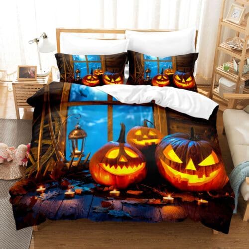 Housse de couette 240 x 260 parure de lit microfibre 110g/㎡ avec 2 taies d'oreiller 65x65cm