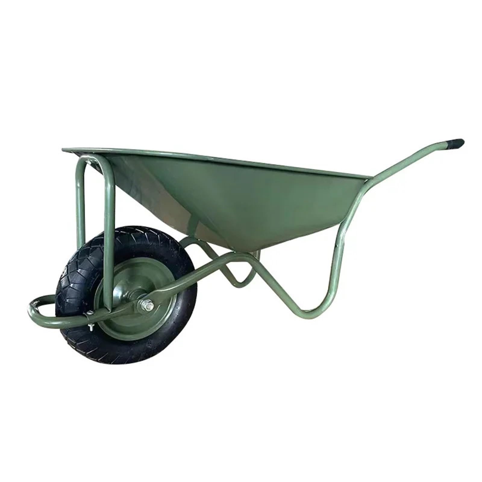 Carrelli a mano carrello multiuso Carrello manuale pieghevole portatile Para ruote Carriola mobile telescopica per camion nero(Green)