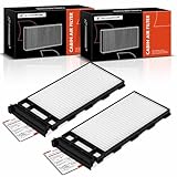 A-Premium Cabin Air Filter with Activated Carbon Compatible with Nissan Frontier 1998-2004, Xterra