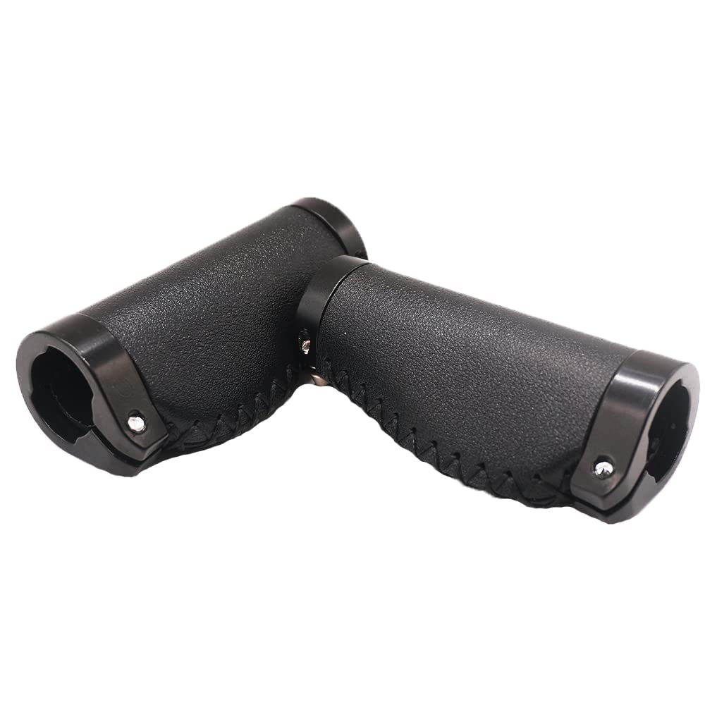 BBxunsless Poignée Courte De Vélo Antidérapante En Cuir