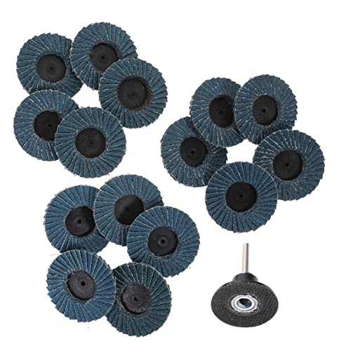 SOLUSTRE Grinding Wheel Dresser Flapper Wheel Sanding Discs Set for Angle Attachments