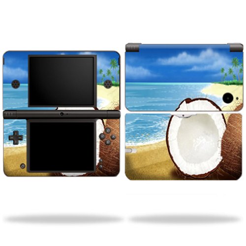 MightySkins Skin Compatible with Nintendo DSi XL wrap Sticker Skins Coconuts
