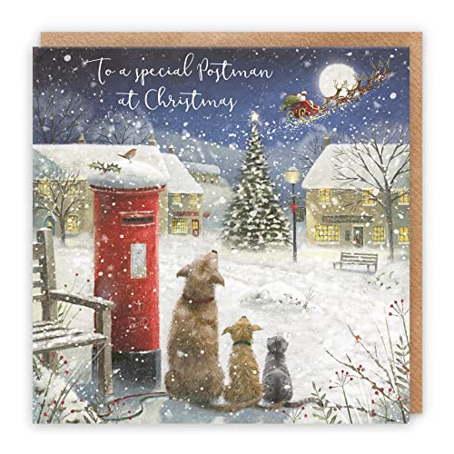 Hunts England Tarjeta De Navidad Para Hermana Y Familia Con Texto "To A