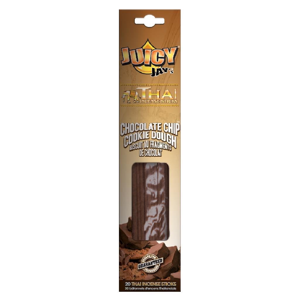 Juicy Jay's Scented Thai Incense Sticks by Vastu (Choc Chip Cookie)