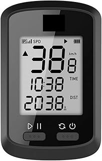 Bike Speedometer, Bike Computer G Plus Wireless GPS Speedometer Bicycle Bluetooth ANT+ With Waterproof Cycling Computer Accessories M1 Cycling ANT+ Cadence Sensor Heart Rate Monitor