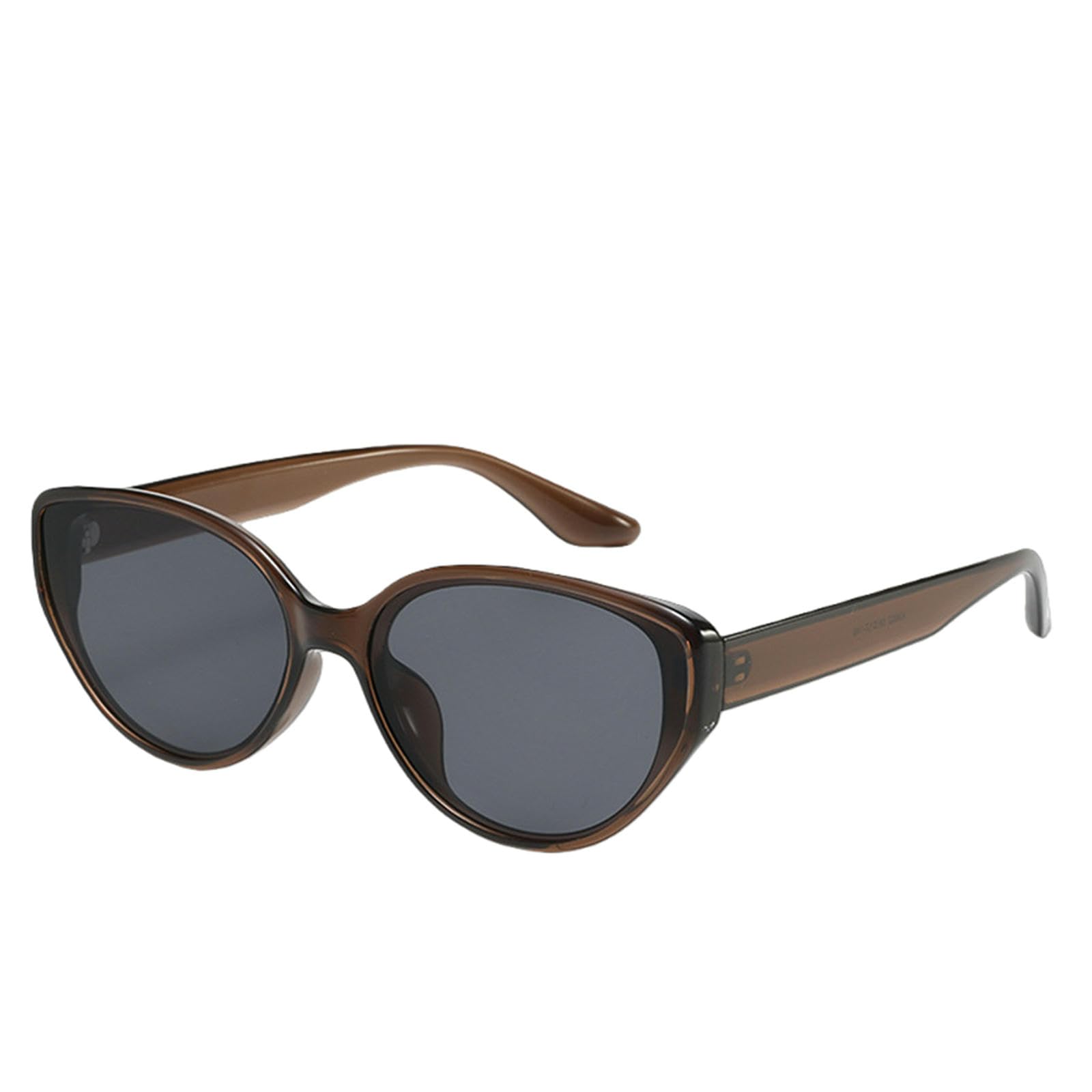 Gyios Sunglasses Mens Retro With Concave Shape High-end Trendy Anti-uv