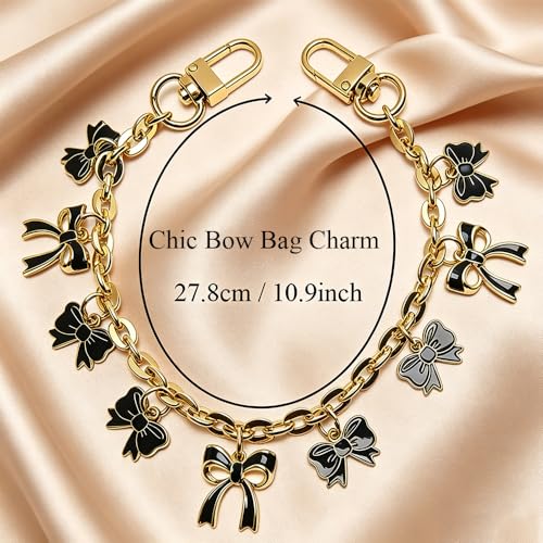 Image of Bag Charm KeyChain - Purse Wallet Chain & Charms Accessories for Handbags- Stocking Stuffers Gifts for Women Girls