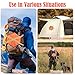 Sinbana 4pcs High Visibility Blaze Reflective Panel, 15.75x15.75in Durable Hexagon Shaped Blaze Orange Reflective Safety Panels with Touch Fastener Strap for Hiking Camping Biking Hunting