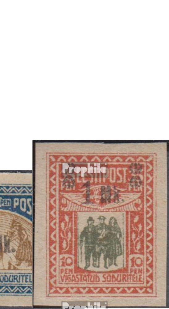 Estonia Mi.-number.: 25-26,31 (complete.issue.) 1920 damaged war, Reval (Stamps for collectors)