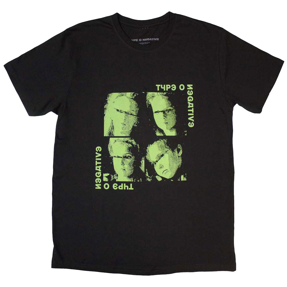 Rock Off Officially Licensed Products Men's Black Type O Negative Rasputina T Shirt, S