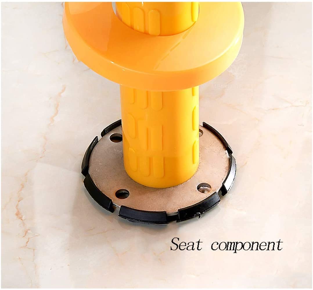 Robusta Barra di Sicurezza per Doccia, per Vasca da Bagno, Barre di Sicurezza per Bagno, WC, Gambe in Nylon, WC, Orinatoio, Anziani, Corrimano Debole, Ventosa, Barra di S
