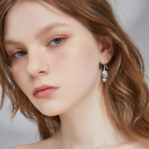 Gothic Skull Earrings for Women Sterling Silver Skeleton Earrings Gothic Jewelry Halloween Jewelry Gifts for Men Sister2