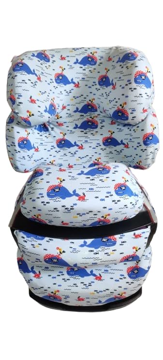 moon-bebe Case Compatible with Cybex Pallas, Silver Pallas Fix and Pallas 2 Fix (Blue) - Image 4