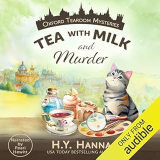 Tea with Milk and Murder Audiolibro Por H.Y. Hanna arte de portada
