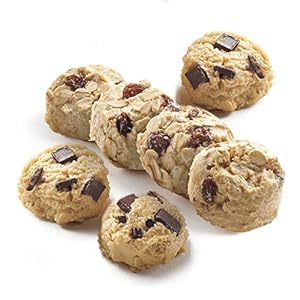 David’s Cookies Preformed Frozen Cookie Dough Chocolate Chunk & Oatmeal Raisin 96 count