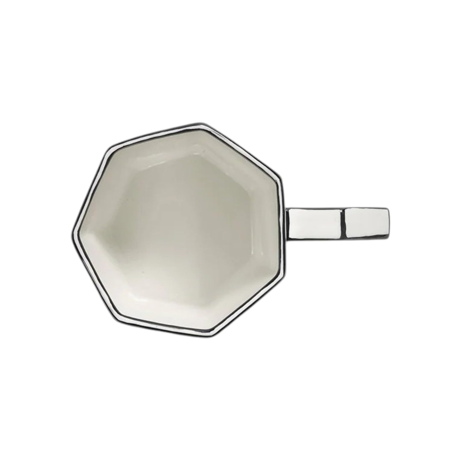 Tazza da tè bianco - nero Carte Blanche