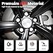 Car Wheel Center Hub Cap Kit with Logo Hubcaps Accessories for TES la Model 3 Model Y 4 Black & Sliver Hub Center Caps + 22 Black Lug Nut Covers (Sliver)
