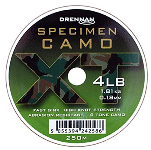 Drennan Specimen Camo XT 250m: 4 lb