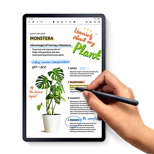 Image of Replacement Pointer Stylus Pen for Samsung Galaxy Tab S7,Tab S7+ Plus,Tab S7 FE S Pen Stylus+ Tips /Nibs (Black Pen)