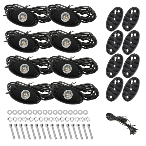 Sunpie S-8PODS-WHITE 8 Pods White Rock Lights thumb #2