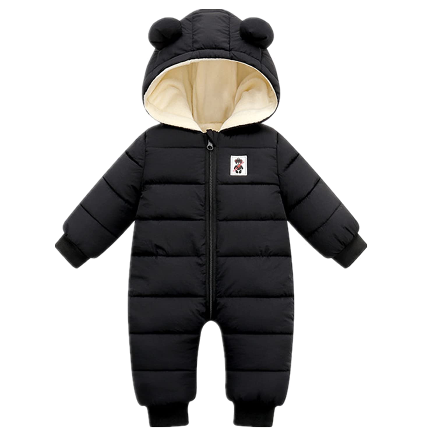 Daysskk Combinaison Hiver Bébé 0-18 mois Combinaison de Neige Bébé Fille Garçon Barboteuse Bébé Hiver