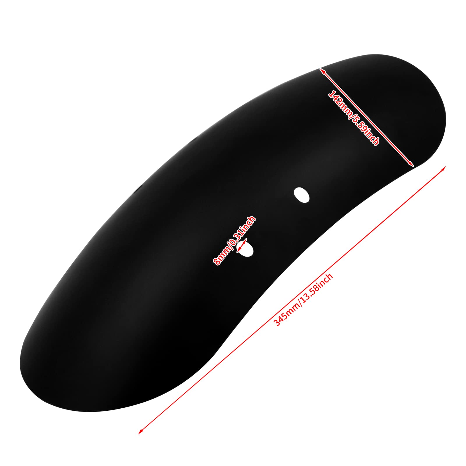 Amazon | HDBUBALUS バイク フロント フェンダー 泥除け 泥ガード