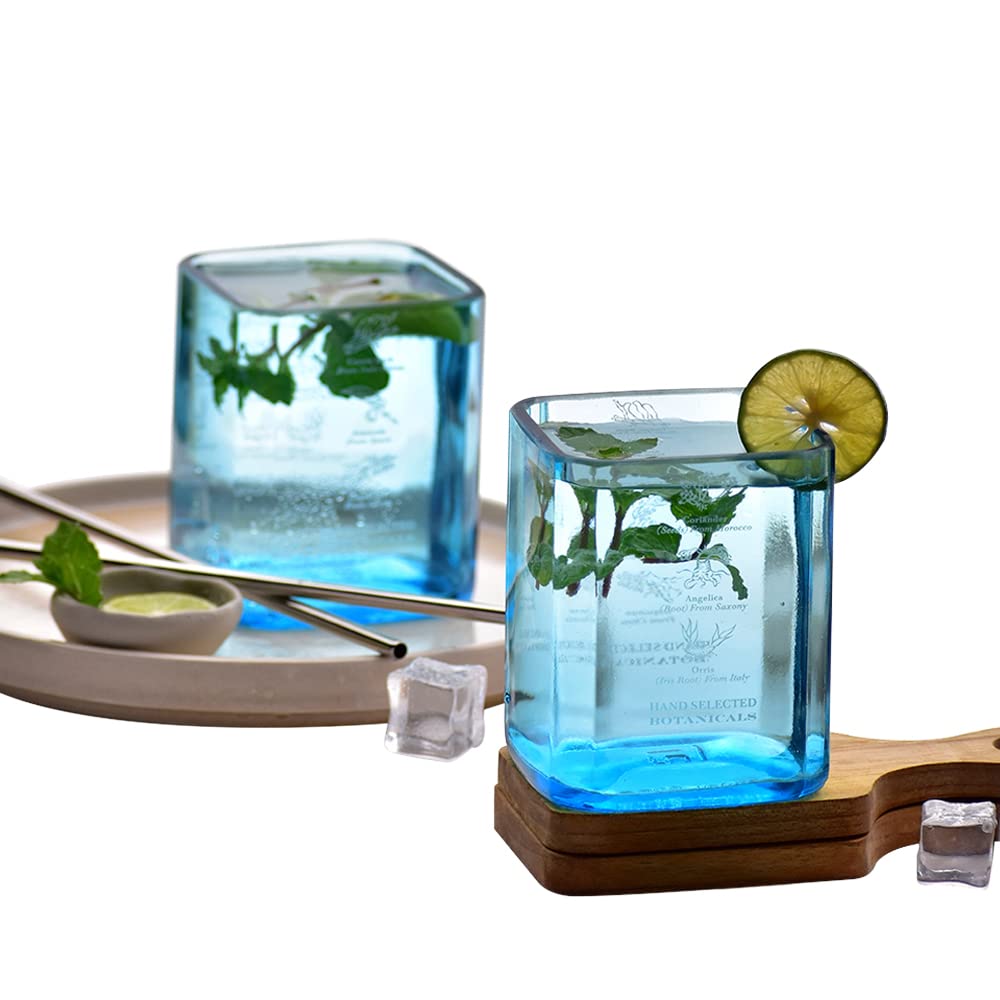 KAVI Bombay Sapphire Glasses, Pack of 2pcs, 300ml Each, 7.36cm Dia, Bar Glasses for Drinking Beer, Whisky & Cocktail (B06ZXRWKDF) Amazon Price History, Amazon Price Tracker