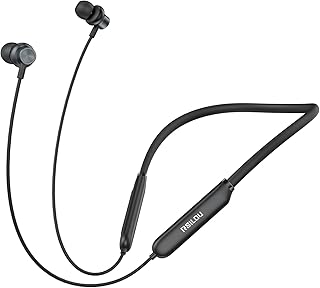 سماعة راس رياضية لاسلكية R3012 بلوتوث 5.3 من رسيلو، وقت تشغيل 40 ساعة، مقاومة للعرق IPX4، وضع لعب منخفض وقت استجابة HD، وظيفة مفتاح، ضبط احترافي، سماعات اذن مغناطيسية | ضمان محلي لمدة 12 شهر