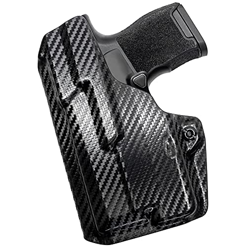 Tulster IWB Profile Holster in Right Hand fits: Sig P365 / P365X / SAS | TLR-6 Light-Bearing Inside The Waistband Appendix Concealed Carry Kydex Holster - Thumbnail 2