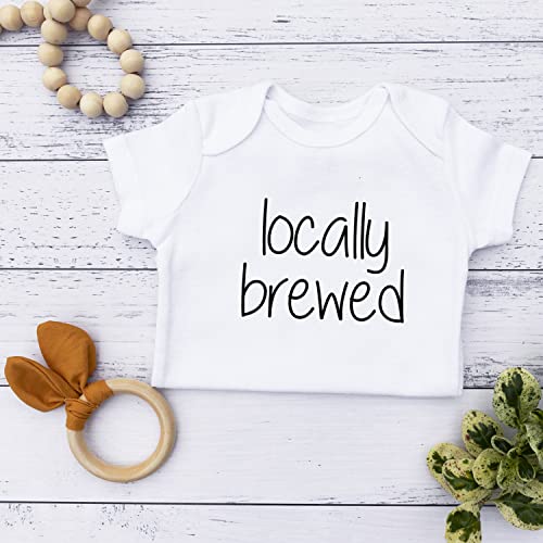 Printique Organic GOTS Certified Baby Onesie Unisex Bodysuit 0-18 months - Funny Sarcastic Design3