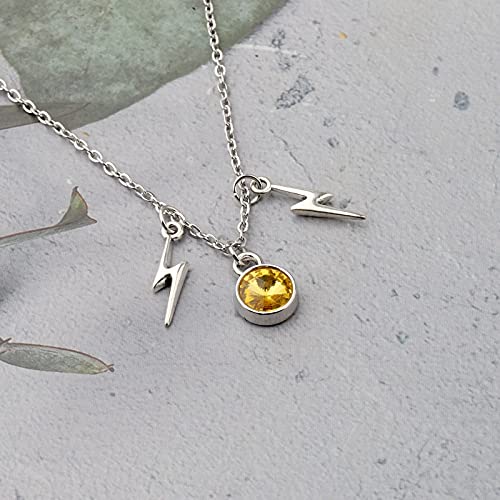 MAOFAED Anime Manga Series Gift Manga Necklace Anime Lover Jewelry, Thunder Necklace3
