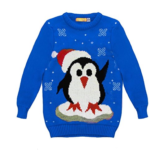 Unisex Weihnachtspullover, für Jungen und Mädchen im Alter von 3 -...