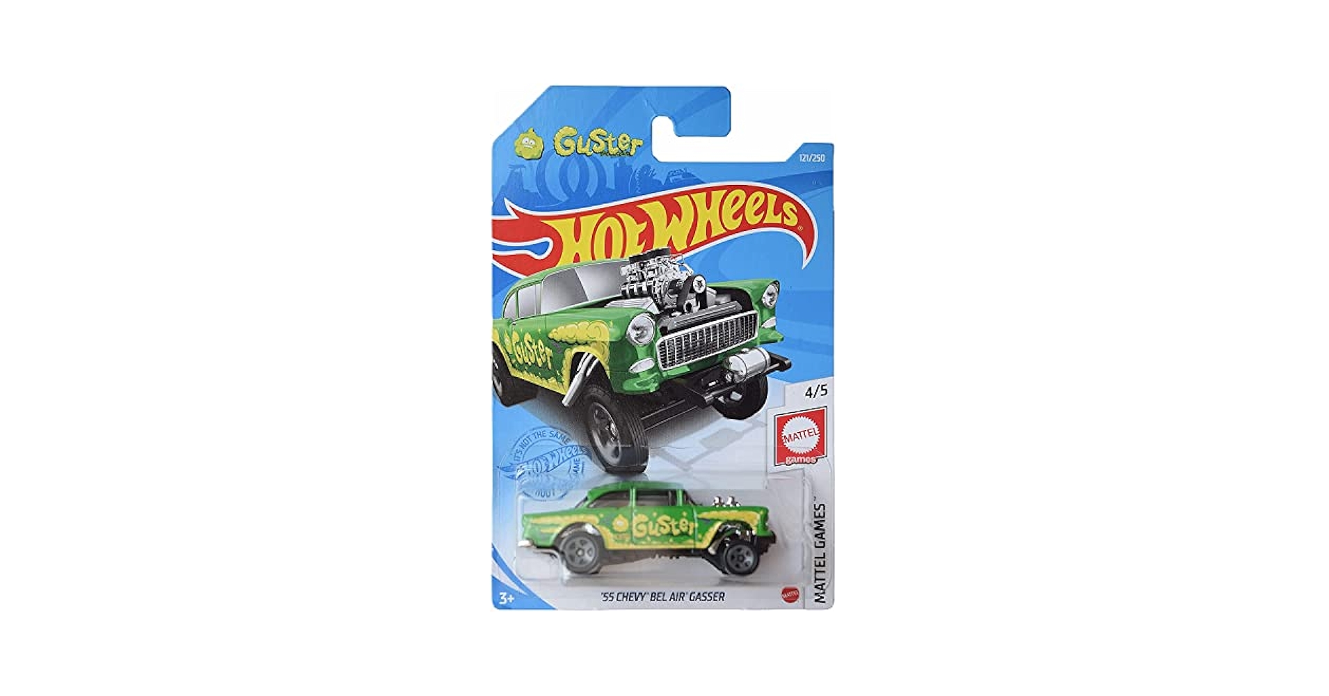 3台セット ホットウィール '55 CHEVY BEL AIR GASSER Amazon.com