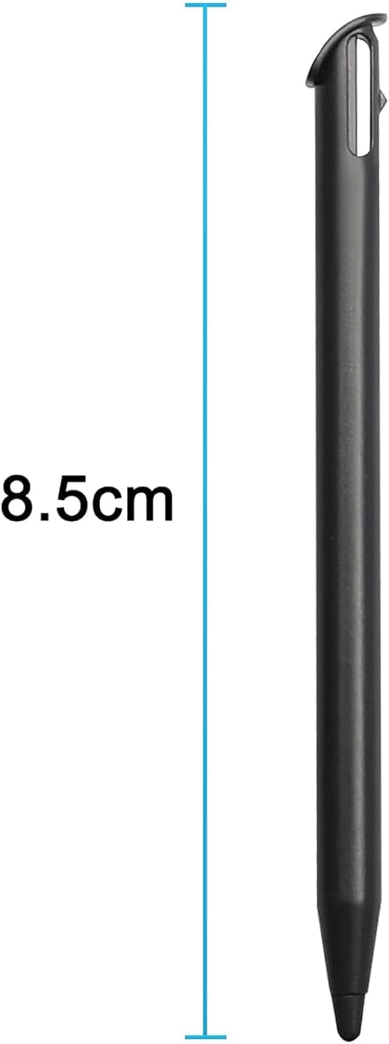 FPC 2x Black Replacement Stylus Touch Screen Pens, Compatible with Nintendo NEW 3DS XL