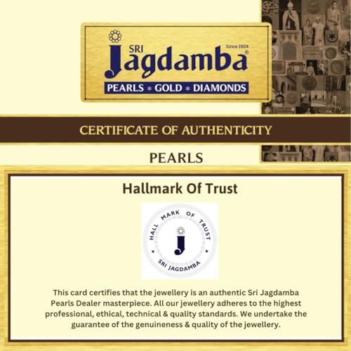 Image of Sri Jagdamba Pearls Dealer Gia Pearl Choker Set Gifts To /Wife /Sister | Valentine Gifts friend | Hyderabadi Freshwater Pearls With Certificate of Authenticity