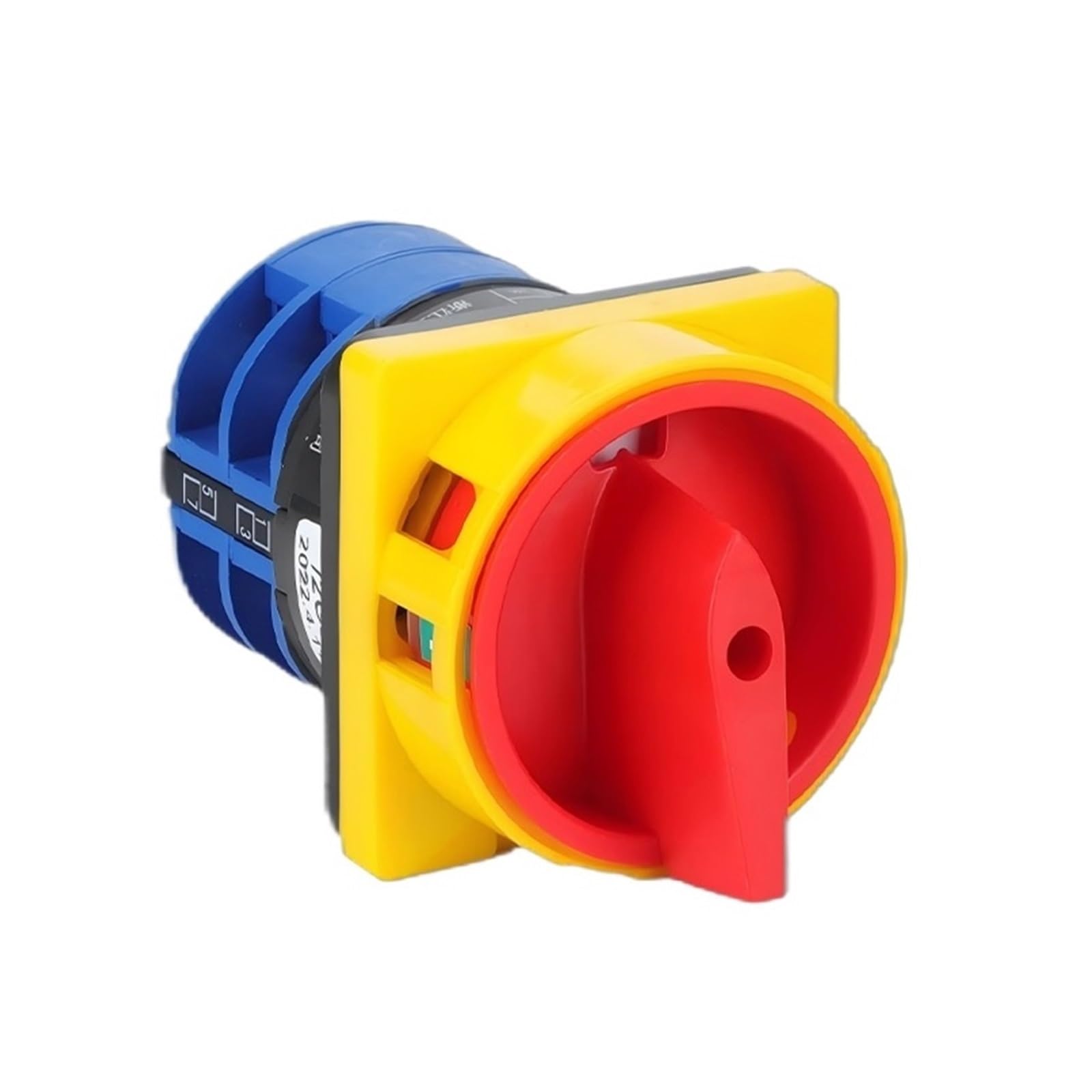 YWZVBSDCS LW26GS-32A Padlock Cam Switch 690V Changeover Rotary Selector ON/OFF Two Positions LW26GS YMW26(4P 16Terminals)