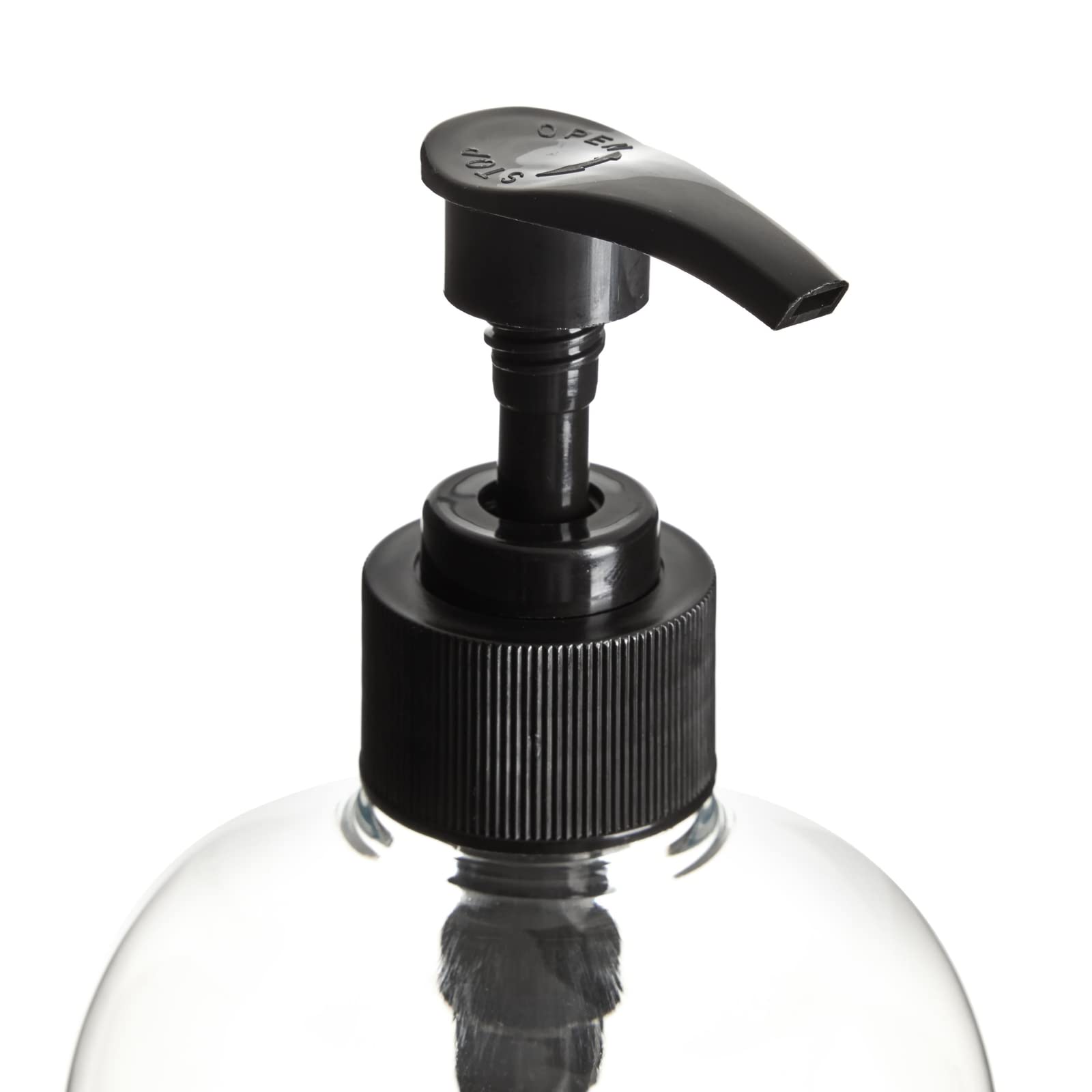 Amazon.co.jp: 4パック 32オンス クリア 詰め替え可能 シャンプー