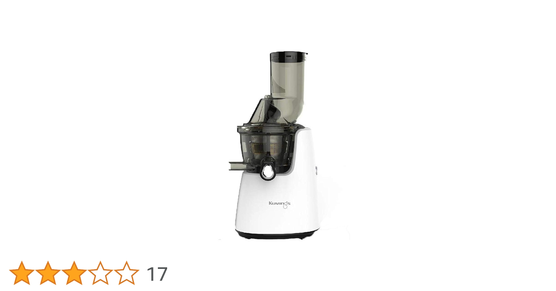 Amazon.co.jp: クビンス ホールスロージューサー ホワイト JSG-721W