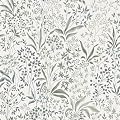 Heroad Peel and Stick Wallpaper Green Contact Paper 17.3''x78.7'' Floral Wall Paper Boho Removable Self Adhesive Wallpaper for Cabinets Drawers Liner for Bedroom Bathroom Waterproof Decor Vinyl Roll
