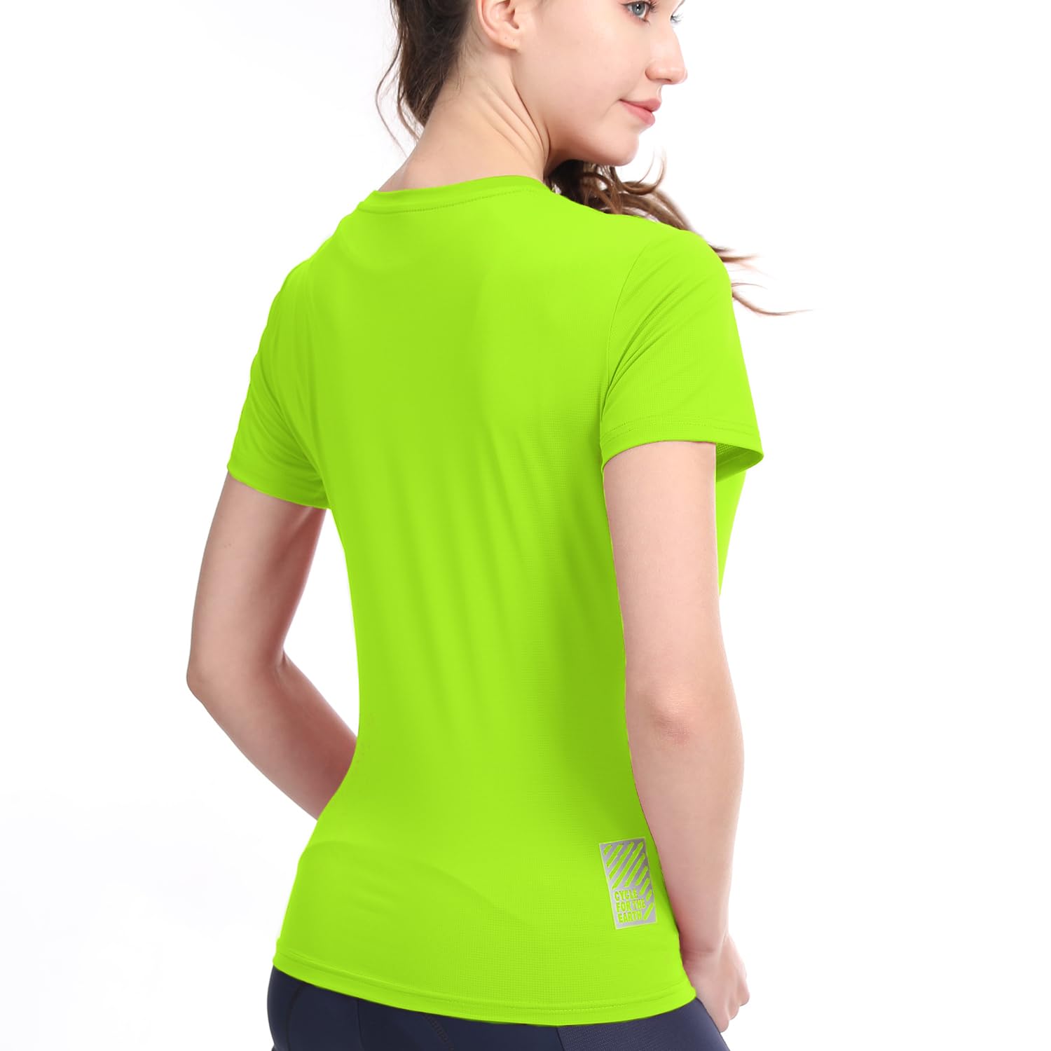 Confezione da 3-5 magliette da allenamento da donna in esecuzione ad asciugatura rapida girocollo palestra traspirante t-shirt atletica yoga t-shirt top UPF 50+
