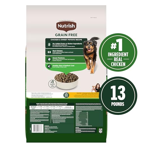Nutrish Grain Free Chicken Dry Dog Food, 13 lb. Bag, (Rachael Ray) - image 3