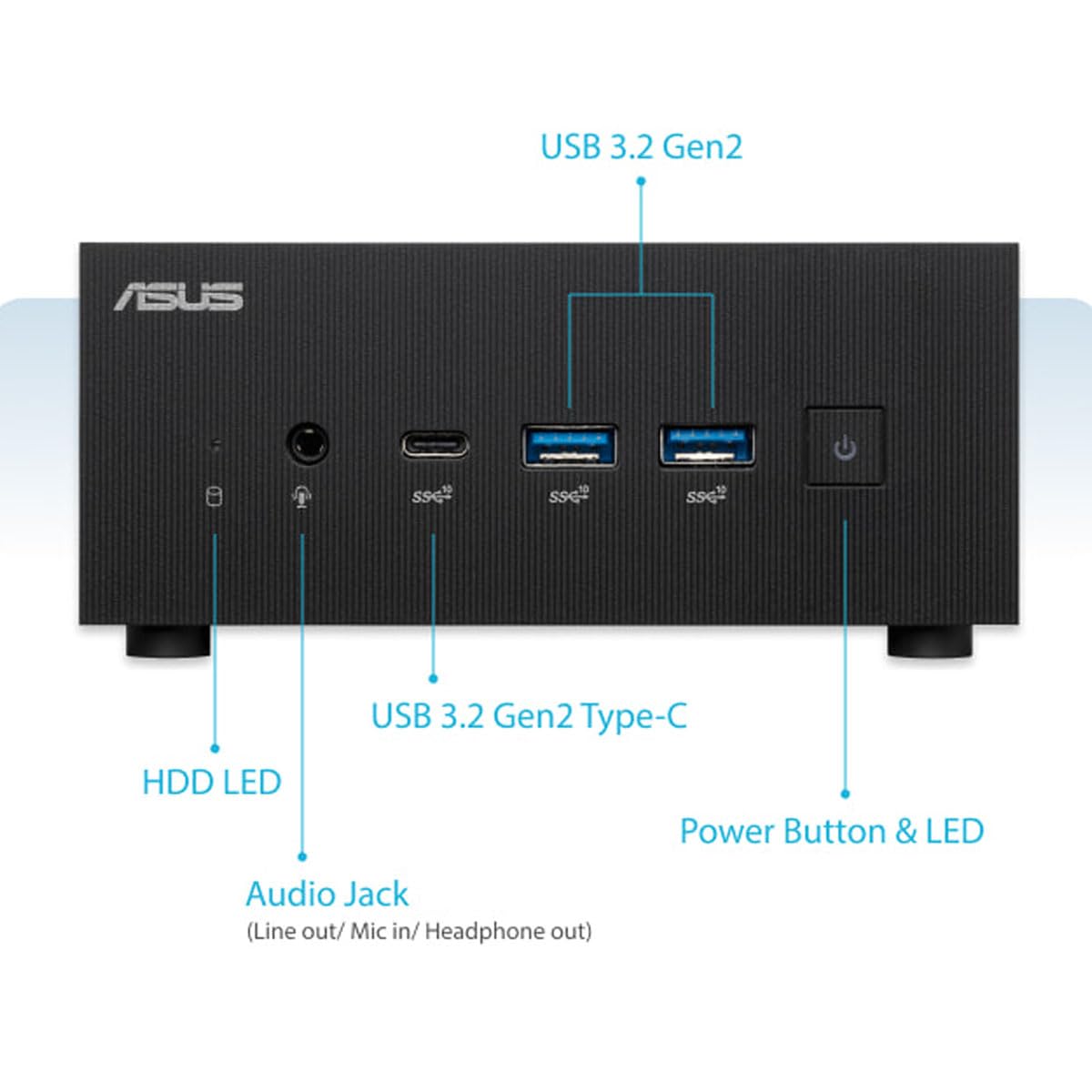 ASUS Mini PC PN64-B-S5259MD | Core i5 13500H |32GB x 2 DDR5 RAM