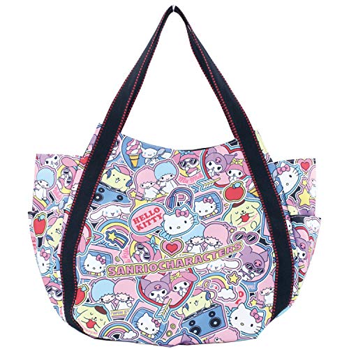 バルーンバッグ サンリオキャラクターズ MIXパッチワーク 4180