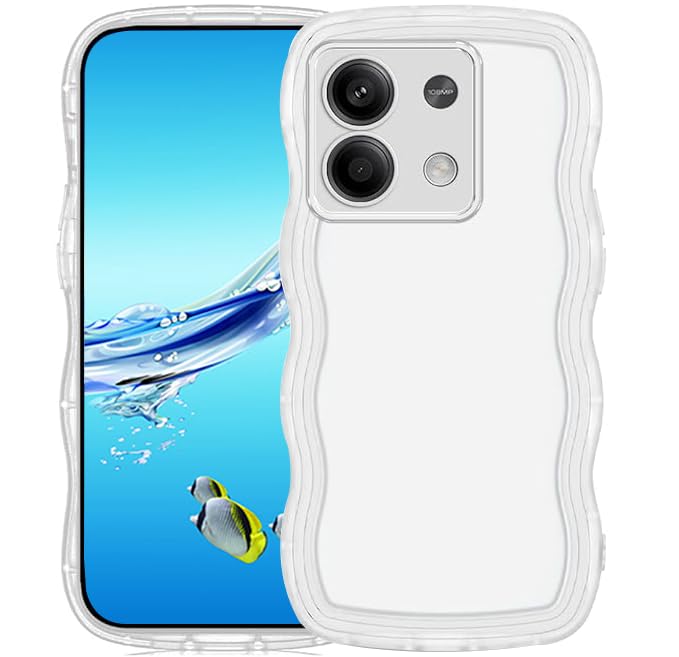 Amazon.co.jp: FOR Xiaomi 13T/13T Pro ケース クリア ウェーブ TPU