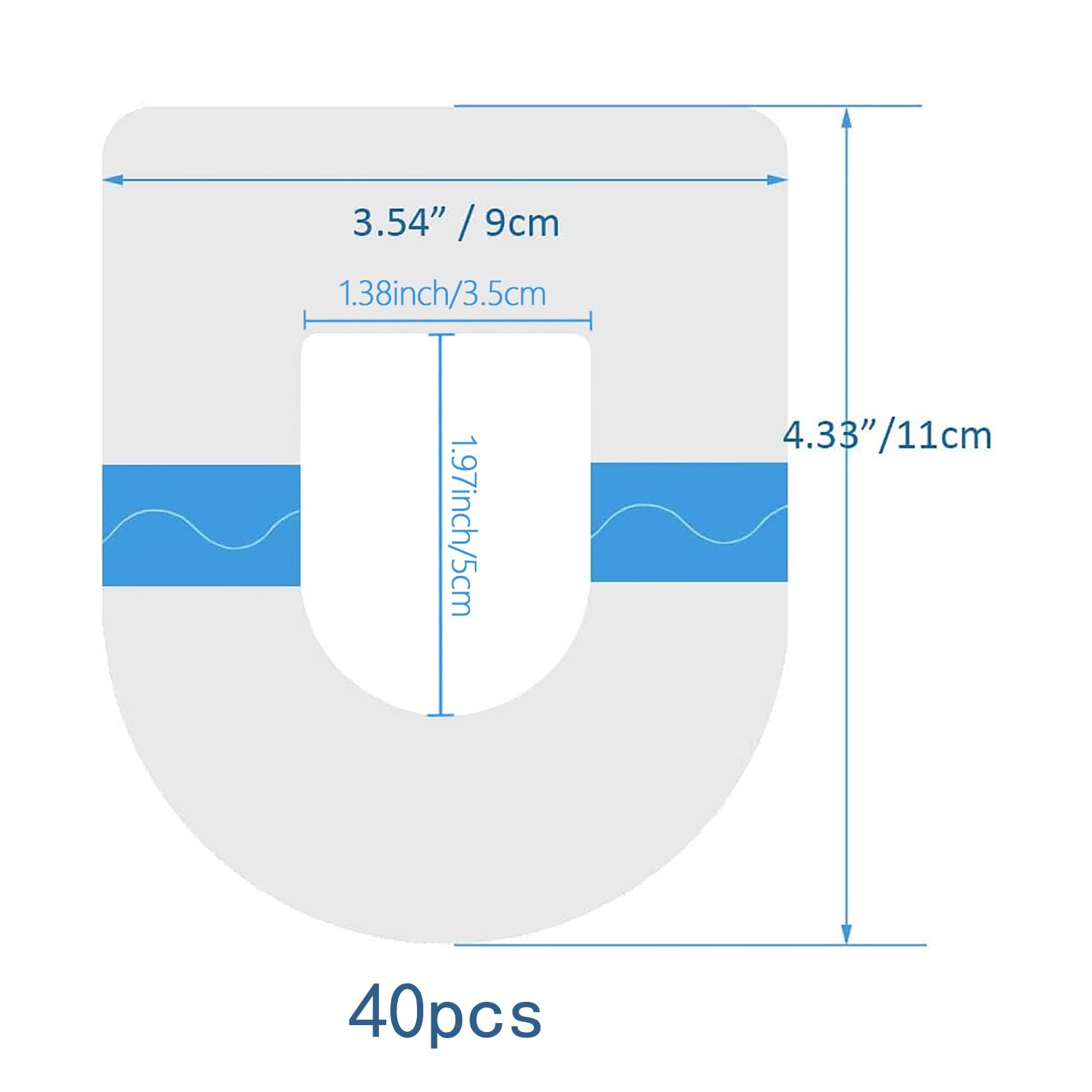 40 Glucose Monitor Patch,Waterproof & Transparent Patches for Omnipod 5 Glucose Monitor Patch Lasting Without Hole,Sensor Patches,for Blood Sugar Monitoring,Suitable for Swimming and Running - Image 2